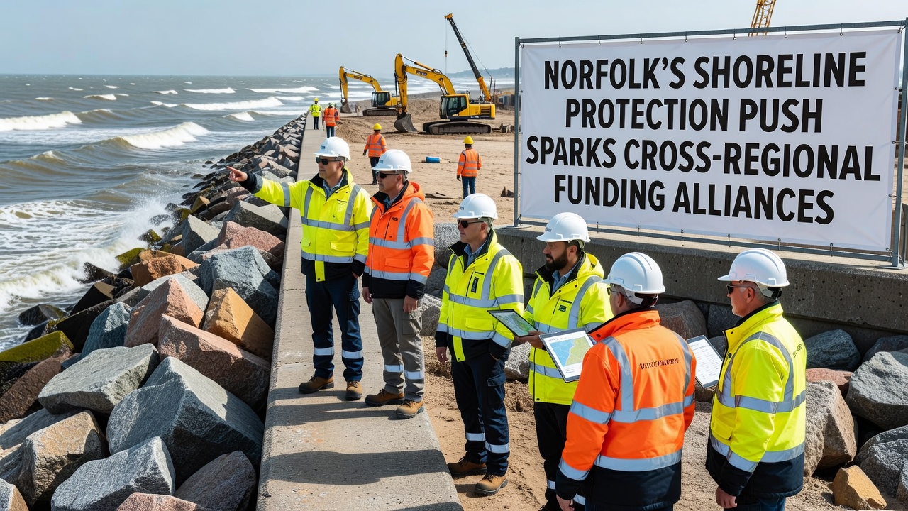 Norfolk's Shoreline Protection Push Sparks Cross-Regional Funding Alliances